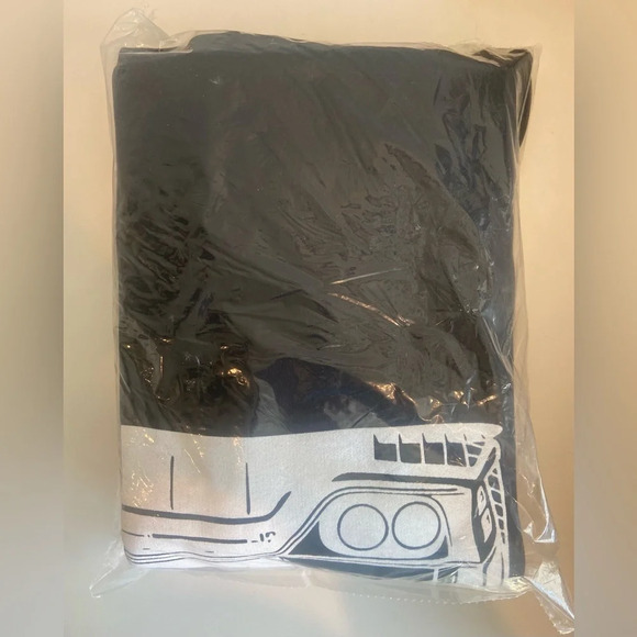 TECHBUDS APPAREL Men’s Large Black Crew Neck Sweatshirt NWT - Picture 4 of 9